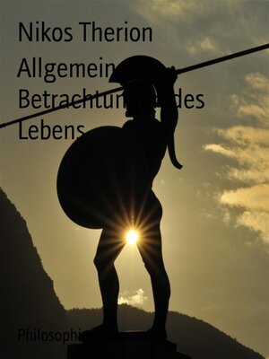 cover image of Allgemeine Betrachtungen des Lebens